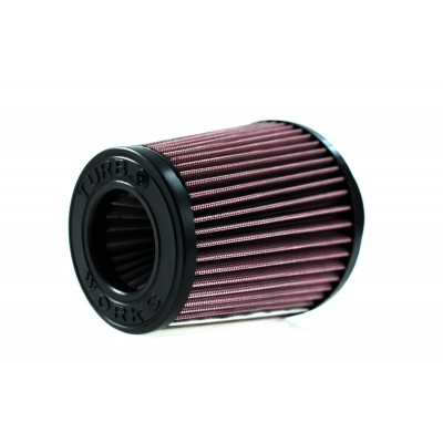 Kūginis oro filtras TURBOWORKS H: 130 mm DIA: 101 mm violetinė
